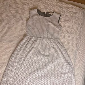 Loft Sleeveless Midi Dress Size 4